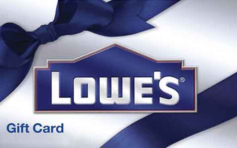 Buy Lowe's Gift Cards