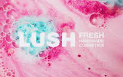Buy Lush Cosmetics Gift Cards