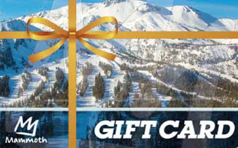 Buy Mammoth Mountain Ski Area Gift Cards