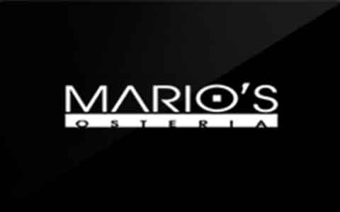 Buy Mario's Osteria Gift Cards