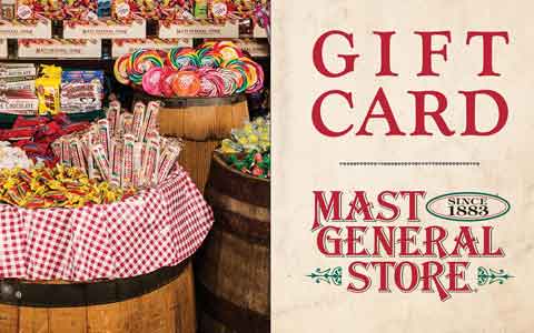 Buy Mast General Store Gift Cards