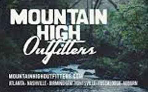 Buy Mountain Outfitters Gift Cards