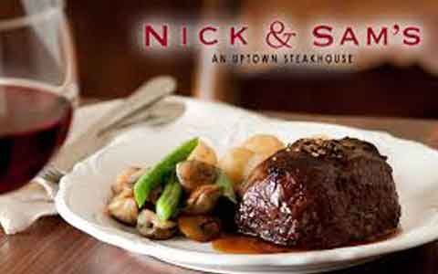 Buy Nick & Sam's Steak House Gift Cards