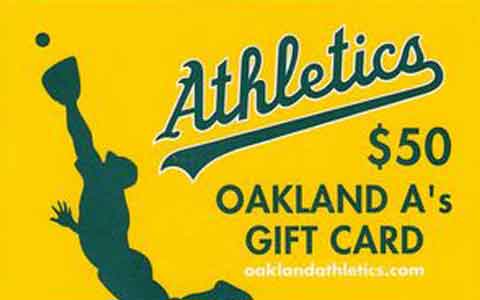 Buy Oakland Athletics Gift Cards