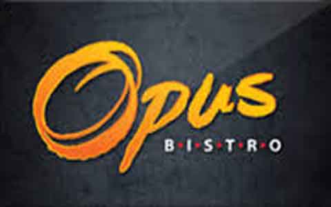 Buy Opus Bistro Gift Cards