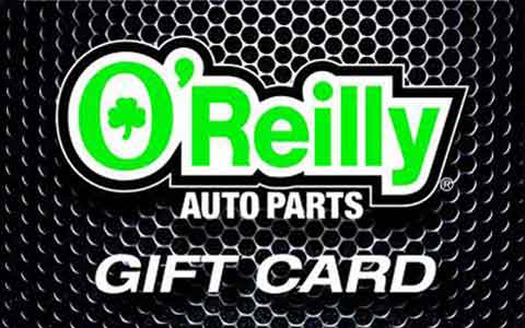 O'Reilly Auto Parts Gift Cards