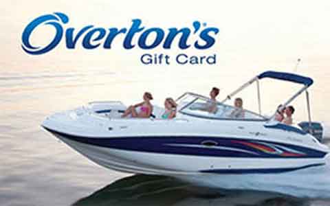 Buy Overton's Gift Cards