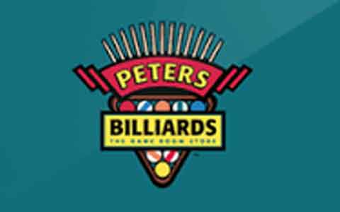 Buy Peters Billiards Gift Cards