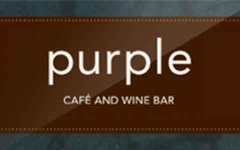 Buy Purple Cafe Gift Cards
