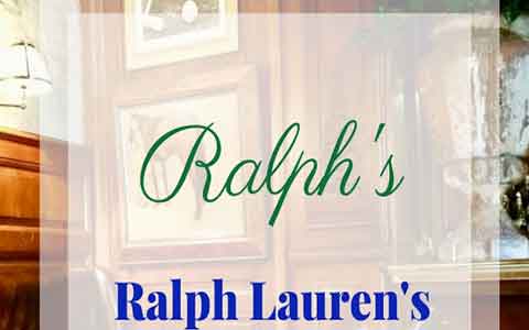 Buy Ralph Lauren Restaurant Gift Cards