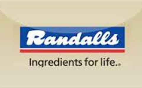 Buy Randalls Gift Cards