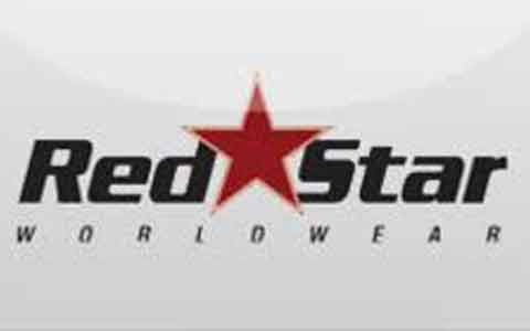 Buy RedStar WorldWear Gift Cards