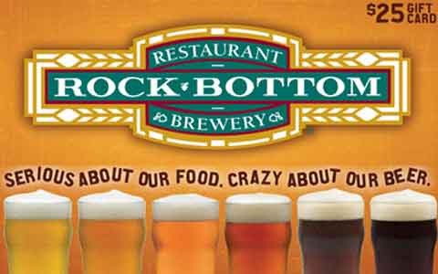 Buy Rock Bottom Brewery & Restaurant Gift Cards