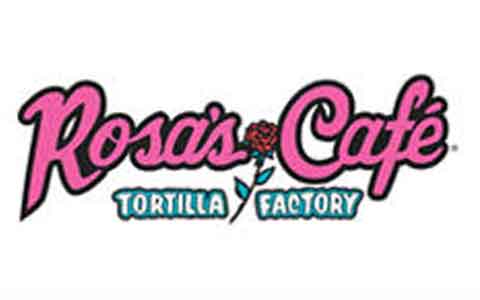Buy Rosa's Cafe Gift Cards