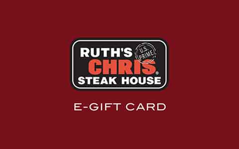 Buy Ruth's Chris Steak House Gift Cards
