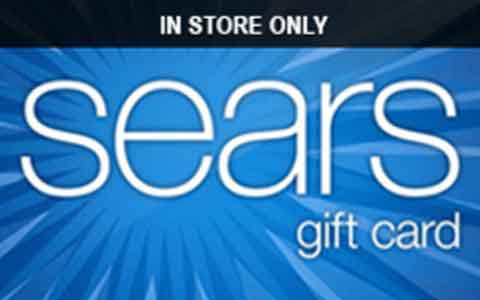 Sears (In Store Only) Gift Cards