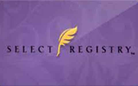 Buy Select Registry Gift Cards