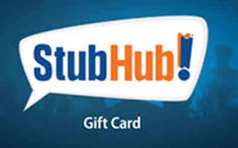 Buy StubHub Gift Cards