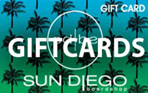 Sun Diego Boardshops Gift Cards