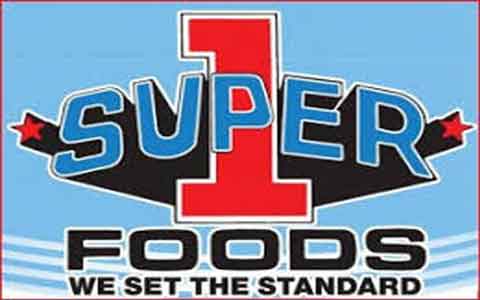 Buy Super 1 Foods Gift Cards