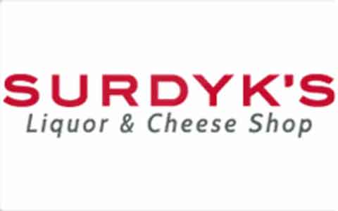 Buy Surdyk's Liquor & Cheese Shop Gift Cards