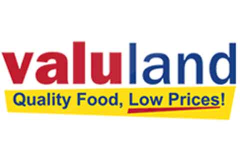 Buy Valuland Grocery Gift Cards