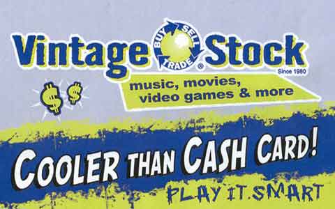 Buy Vintage Stock Gift Cards