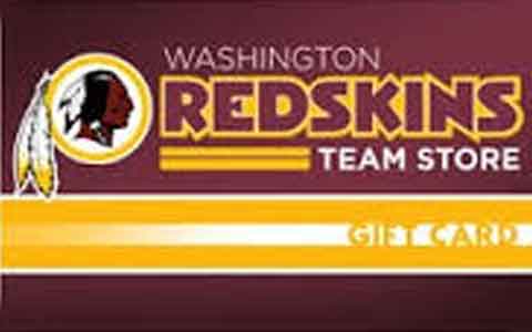 Buy Washington Redskins Store Gift Cards