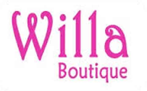 Buy Willa Boutique Gift Cards